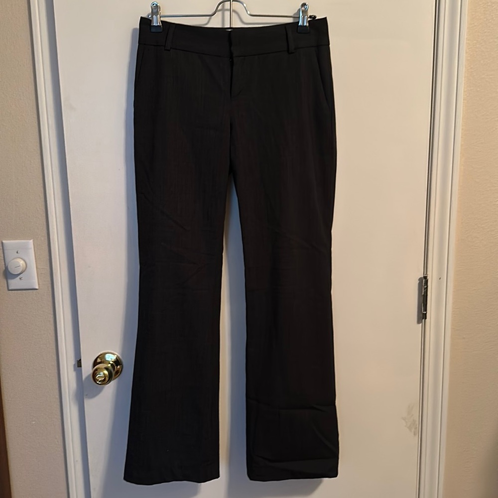 Banana Republic straight leg dark blue dress pants